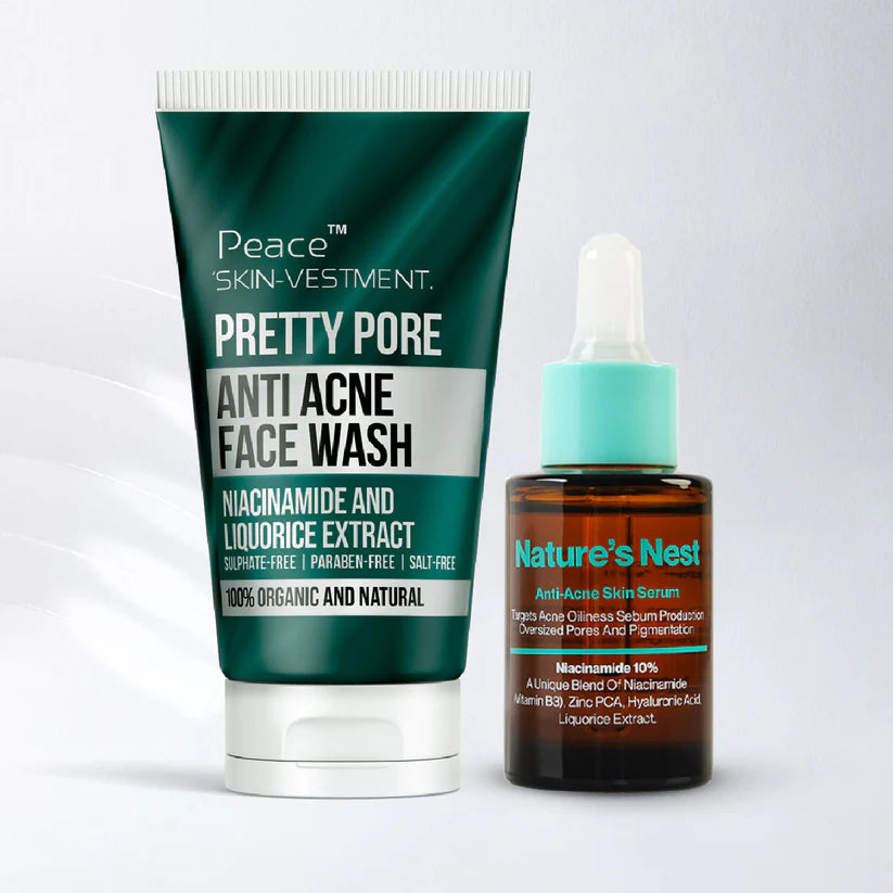 Revoxs™ Anti-Acne Face Wash & Serum Combo