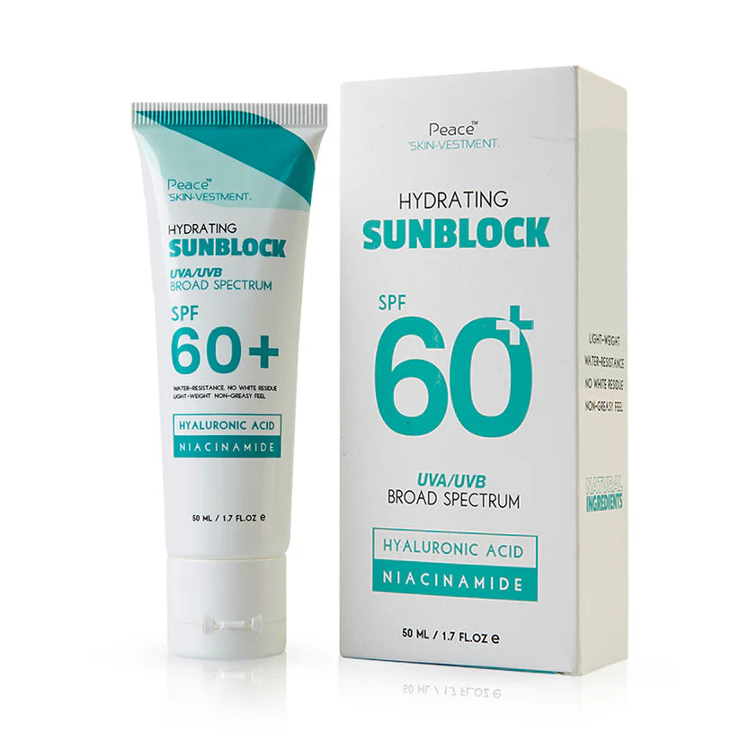 Revoxs™ Hydrating Sun Block | UVA/UVB | SPF 60+